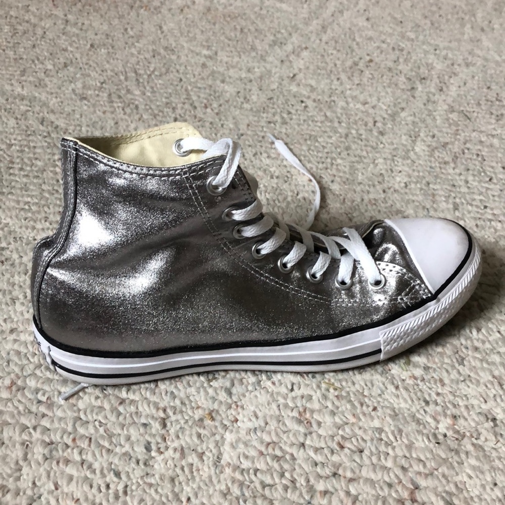 Silver High Tops